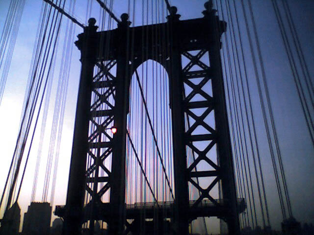 Driving On The Manhattan Bridge